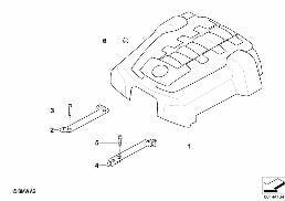 ENGINE ACOUSTICS diagram for BMW 7 Series E66 740Li