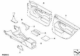 Série Individual Allemagne KA152 partie1 diagram for BMW 5 Series E39 525td