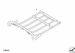 底部保護板 前部 diagram for BMW X5 E70 3.0sd