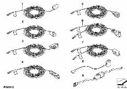 REPAIR CABLE, AIRBAG diagram for BMW Z4 E85 3.0si