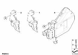Przełącznik zapłonu/CAS diagram for BMW 7 Series E65 745i