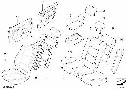 INDIVIDUAL SERIES HIGHLINE TAIWAN, KA 85 diagram for BMW 7 Series E38 728i