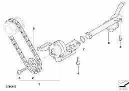 Alimentation huile/Pompe huile+entrainem