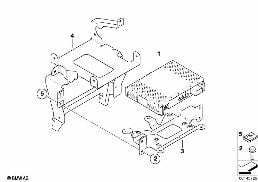 DAB TUNER diagram for BMW 5 Series E61 LCI 530d
