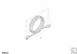 Przewód anteny diagram for BMW MINI R50 Cooper