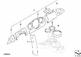 Carbon Interieur John Cooper Works diagram for BMW MINI R50 Cooper