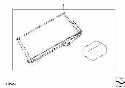 SUPPLEMENTARY SET SUN BLIND ELECTR. diagram for BMW 3 Series E90 318i