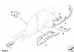 CAVITY SHIELDING, SIDE FRAME