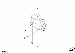 診断コネクター diagram for BMW X6 E71 30dX