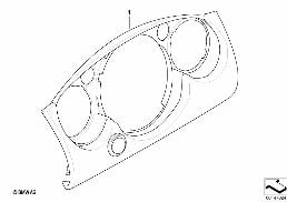 Zest. dopos.- przycisk startera diagram for BMW MINI R50 Cooper