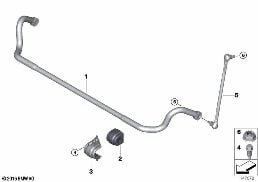 STABILIZER, FRONT