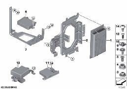 SINGLE PARTS SA 633, TRUNK diagram for BMW 1 Series E82 118d