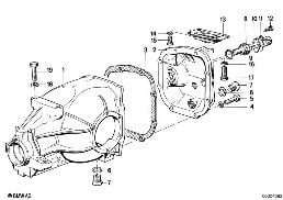 FINAL DRIVE COVER/TRIGGER CONTACT