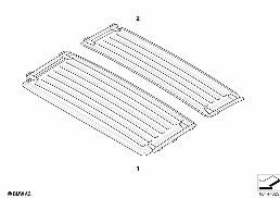 Indv.サンルーフ diagram for BMW 6 Series E63 LCI 650i