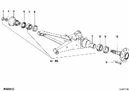 SIDE SHAFT/WHEEL BEARINGS