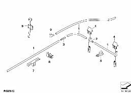 SINGLE PARTS FOR WINDSHIELD CLEANING diagram for BMW 3 Series E90 318d
