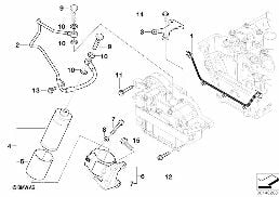 VANOS CYLINDER HEAD MOUNTING PARTS