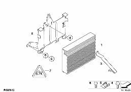 Amplificador/suporte HiFi Profess. DSP diagram for BMW X3 E83 2.0i