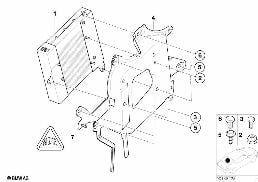 Усилитель/кроншт.сист.HiFi Harman Kard. diagram for BMW 3 Series E46 318Ci