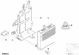 Amplificateur de systeme hifi/top-hifi diagram for BMW 5 Series E39 525td