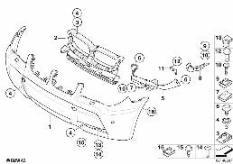 F M トリム パネル diagram for BMW X3 E83 3.0i