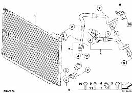 ENGINE OIL COOLER/OIL COOLER LINE diagram for BMW 5 Series E61 550i