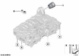 Parti applicate GA6HP32Z Mechatronik diagram for BMW Rolls-Royce Phantom RR1 Phantom