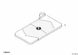 Контейнер для CD diagram for BMW 3 Series E91 328i