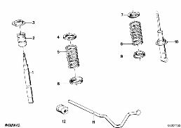SPORT SUSPENSION diagram for BMW 7 Series E23 730