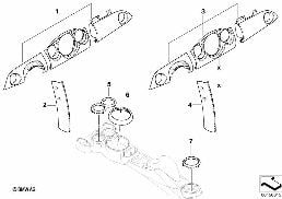 Skóra Interieur John Cooper Works diagram for BMW MINI R50 Cooper