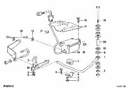 LEVELL.DEVICE/REGULATING VALVE/ATT.PARTS diagram for BMW 5 Series E12 520