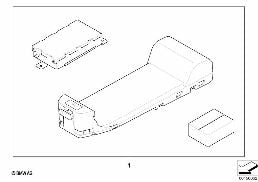 Zest. dop. - inst. gł. Bluetooth SAZ644 diagram for BMW MINI R50 Cooper