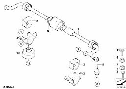 REAR STABILIZER BAR/DYNAMIC DRIVE