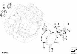 GACVT16Z Części obudowy/Uszczelki diagram for BMW MINI R50 Cooper