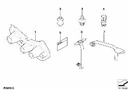 Malé díly diagram for BMW X5 E53 4.4i