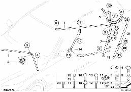 REINFORCEMENT, BODY diagram for BMW 5 Series E60 LCI 523Li