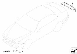 M PERFORMANCE AERODYNAMICS ACC.PARTS diagram for BMW 3 Series E46 318i