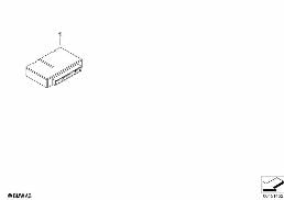 BODY GATEWAY MODULE diagram for BMW 6 Series E64 LCI 650i