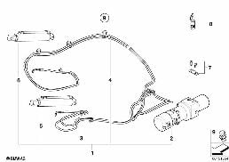 折疊式軟頂 液壓系統 diagram for BMW MINI Cabrio R52 Cooper