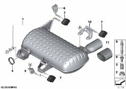 REAR MUFFLER