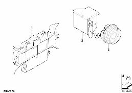 ALARM SYSTEMS diagram for BMW Z4 E86 M3.2