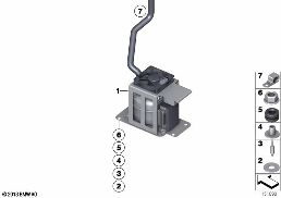 Kompresor diagram for BMW Rolls-Royce Phantom RR1 Phantom