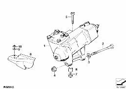POWER STEERING diagram for BMW 5 Series E34 525td