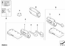 Τηλεχειρισμός ραδιοσυχνοτήτων / ELV diagram for BMW 5 Series E60 LCI 530i