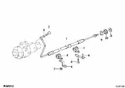 AHK/TUBING FRONT/ATTACHING PARTS diagram for BMW 8 Series E31 850Ci