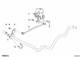 HEADLIGHT VERTICAL AIM CONTROL SENSOR