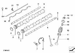 VALVE TIMING GEAR - CAMSHAFT/VALVES
