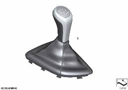 RETROFIT, SPORT SWITCH KNOB diagram for BMW 3 Series E90 318i
