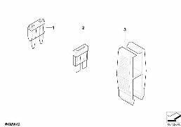 Fusibles diagram for BMW R 65, R 65 RT, R 80, R 80 RT (85-95) 65