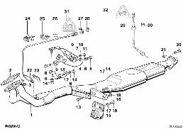 EXHAUST SYSTEM WITH CATALYST
